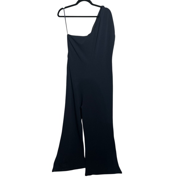 Venus One Shoulder Jumpsuit Wide Leg Party Cocktail Evening Special Occasion XL - Picture 3 of 4